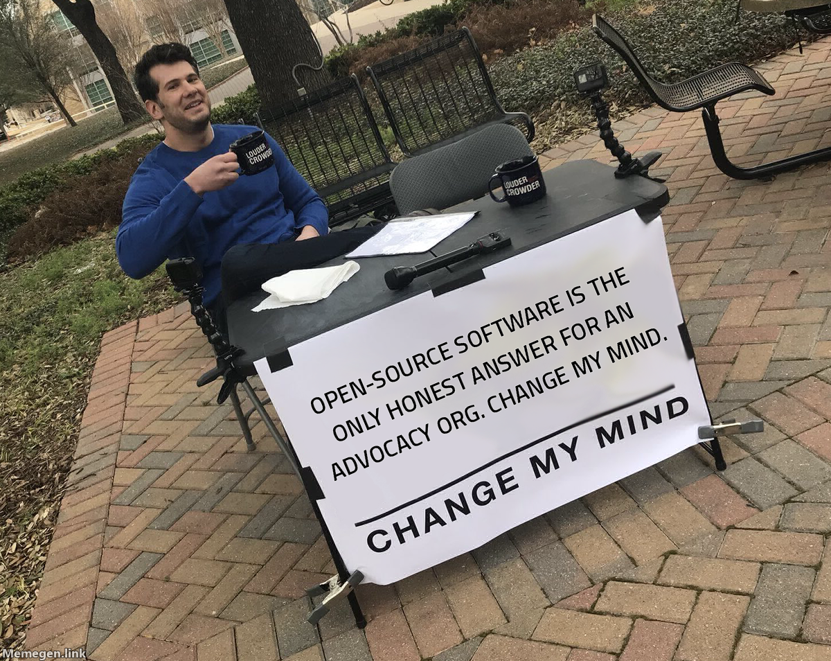 Change my mind — FOSS is the only honest answer